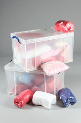 Lot 18 - Two boxes of nylon 50s-style petticoats,...