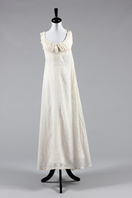 Lot 50A - The remains of an empire-line dress and a...