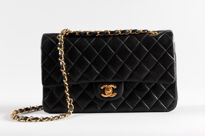Lot 3 - A Chanel 2.55 quilted leather shoulder bag,...