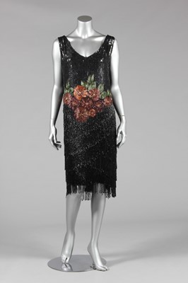 Lot 62 - A rare Redfern beaded and sequined 'flapper'...