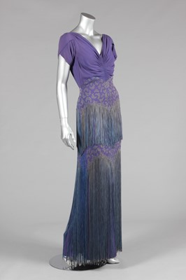 Lot 66 - A Mainbocher Modes labelled purple...