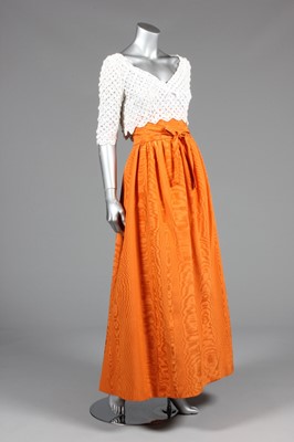 Lot 95 - A Sybil Connolly Irish crochet and orange...
