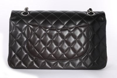 Lot 1 - A Chanel quilted lambskin leather classic flap...