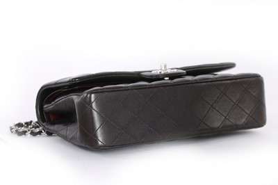 Lot 1 - A Chanel quilted lambskin leather classic flap...