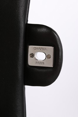 Lot 1 - A Chanel quilted lambskin leather classic flap...