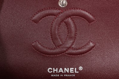 Lot 1 - A Chanel quilted lambskin leather classic flap...