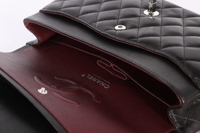 Lot 1 - A Chanel quilted lambskin leather classic flap...