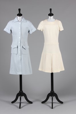 Lot 58 - Andre Courreges dresses dating from the early...