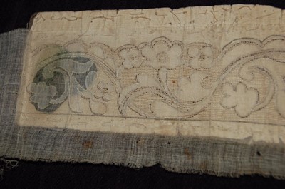 Lot 435 - An unfinished length of pulled and drawn...