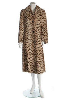Lot 67 - A Maurice Kotler leopard skin coat, circa 1969,...