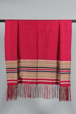 Lot 387 - An embroidered runner, Fez, Morocco, late 19th...