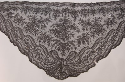 Lot 427 - A group of damaged shawls, stoles, mainly...