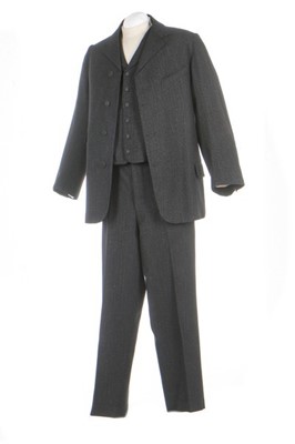 Lot 97 - A rare gentleman's flecked black wool...