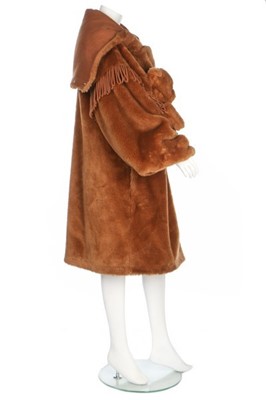 Lot 244 - A Jean-Charles de Castelbajac teddy-bear coat,...