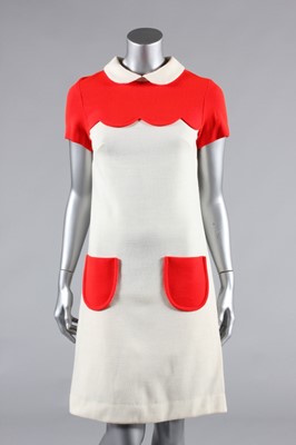 Lot 110 - A ready to wear copy of a Courrges couture...