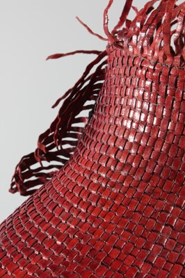 Lot 193 - A rare Alexander McQueen moulded leather...