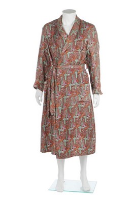 Lot 106 - A Liberty & Co gentleman's printed 'Rani Silk'...