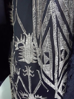 Lot 108 - A fine and rare Gabrielle Chanel embroidered...