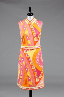 Lot 142 - An Emilio Pucci printed cotton ensemble, late...
