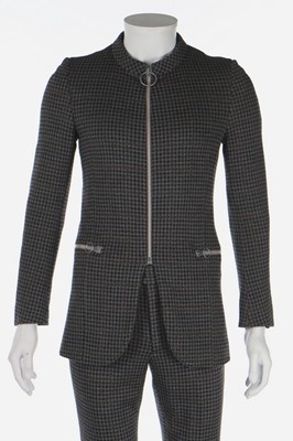 Lot 112 - A Pierre Cardin man's houndstooth-check wool...
