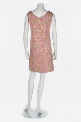 Lot 107 - A fine Chanel couture cocktail ensemble, circa...