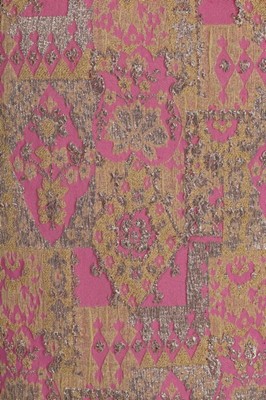 Lot 107 - A fine Chanel couture cocktail ensemble, circa...
