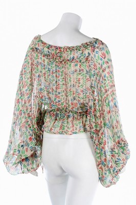 Lot 120 - Two Radley chiffon blouses with Celia Birtwell...