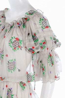 Lot 120 - Two Radley chiffon blouses with Celia Birtwell...