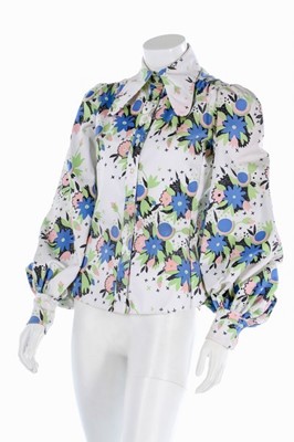Lot 122 - Two Quorum shirts with Celia Birtwell prints,...