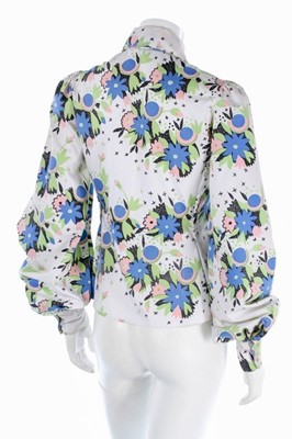 Lot 122 - Two Quorum shirts with Celia Birtwell prints,...