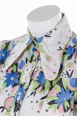 Lot 122 - Two Quorum shirts with Celia Birtwell prints,...