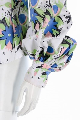 Lot 122 - Two Quorum shirts with Celia Birtwell prints,...