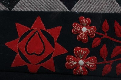 Lot 53 - A fine military or tailor's patchwork, circa...