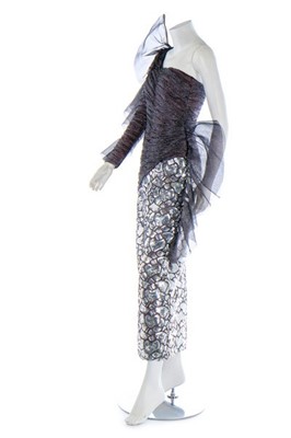 Lot 142 - A Loris Azzaro evening gown, late 1970s-early...