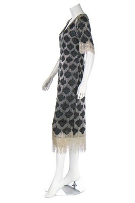 Lot 143 - A Christian Dior couture by Marc Bohan beaded...