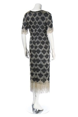 Lot 143 - A Christian Dior couture by Marc Bohan beaded...
