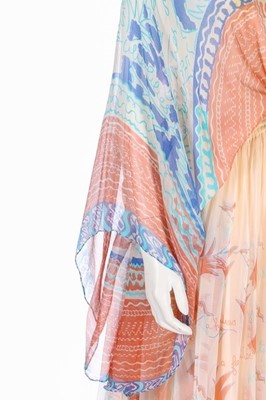 Lot 128 - A Zandra Rhodes 'Field of Lilies' and 'Knitted...