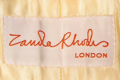 Lot 128 - A Zandra Rhodes 'Field of Lilies' and 'Knitted...