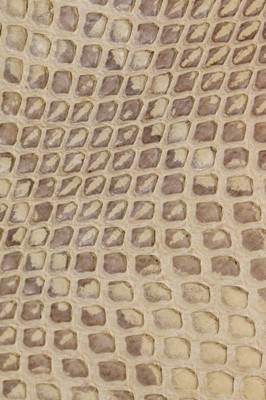 Lot 129 - A fine and rare Ossie Clark snakeskin maxi...