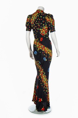 Lot 132 - An Ossie Clark/Celia Birtwell floral printed...