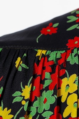 Lot 132 - An Ossie Clark/Celia Birtwell floral printed...