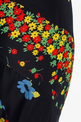 Lot 132 - An Ossie Clark/Celia Birtwell floral printed...