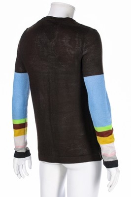 Lot 135 - 'The Ritva Man' David Hockney cotton sweater,...