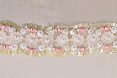 Lot 145 - A Marc Bohan for Dior couture white organza...