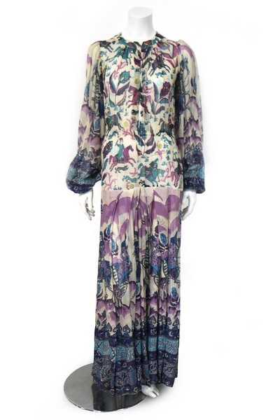 Lot 121 - A Thea Porter 'Chasse Persane' printed muslin...