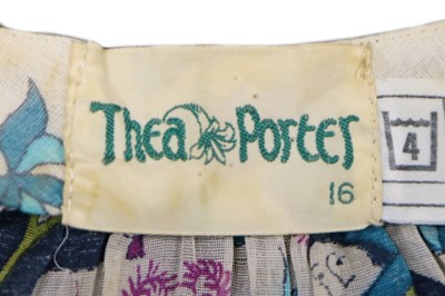 Lot 121 - A Thea Porter 'Chasse Persane' printed muslin...