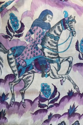 Lot 121 - A Thea Porter 'Chasse Persane' printed muslin...