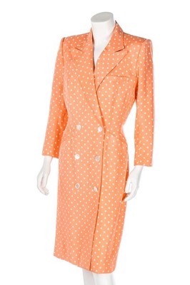 Lot 22 - Princess Diana's Catherine Walker printed...