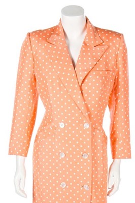 Lot 22 - Princess Diana's Catherine Walker printed...