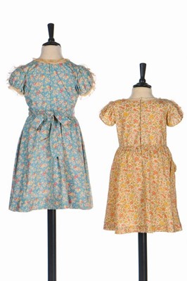 Lot 16 - A good pair of Smith & Co Liberty printed silk...